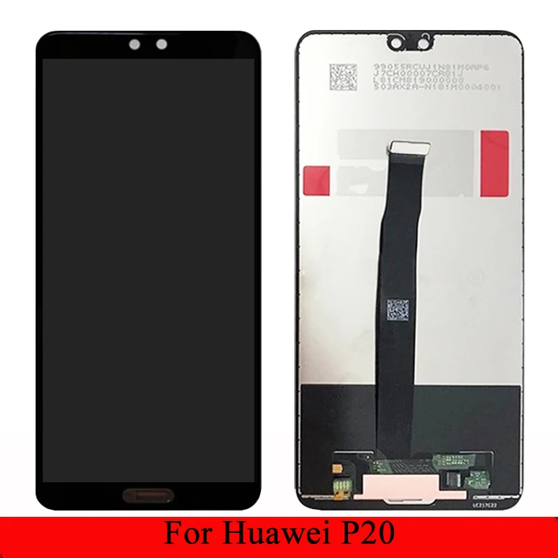 

For Huawei P20 LCD Display +Touch Screen Digitizer Tested Assembly Replacement for Huawei P20 EML-L09 EML-L22 EML-L29 EML-AL00