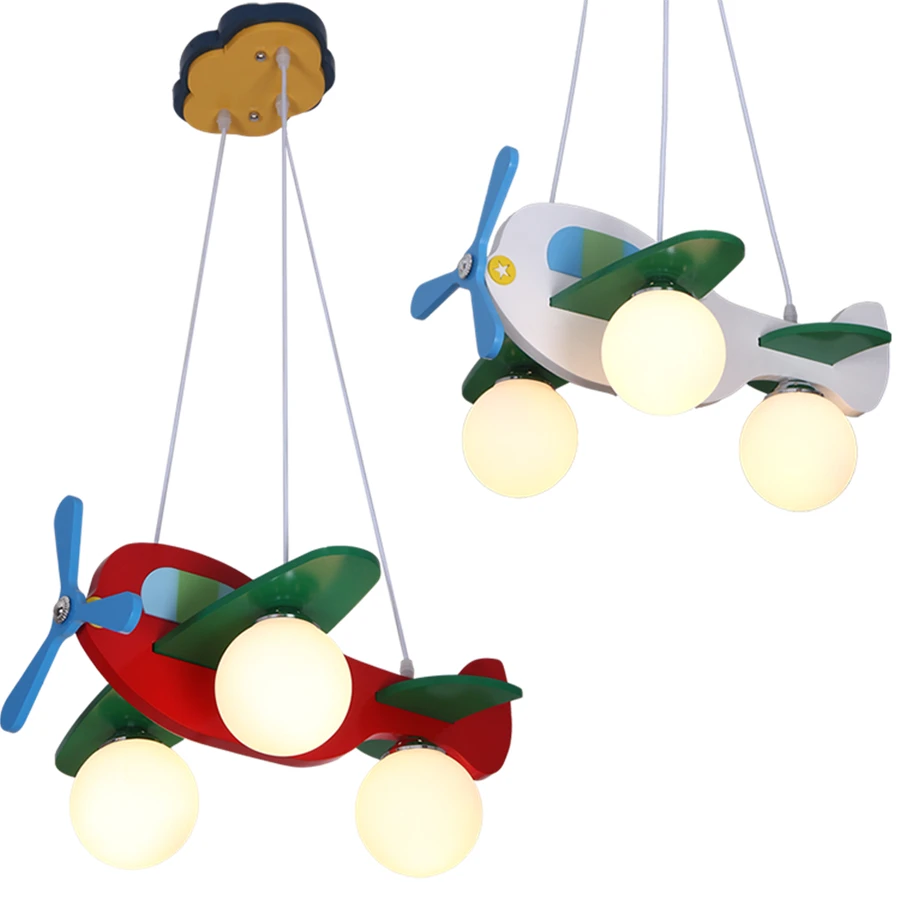 Современные светодиодные люстры, деревянные бревна, цветная плоская форма для детской спальни, гостиной, украшения E27, стеклянная подвесная люстра