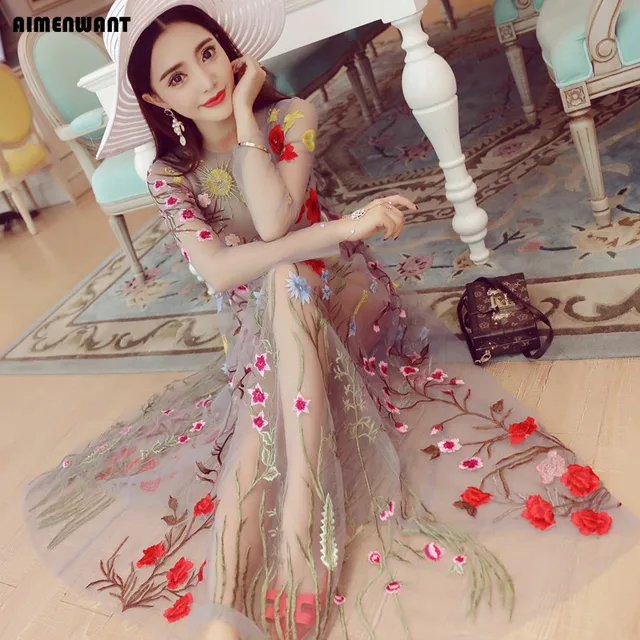 Gauze Beach Dresses