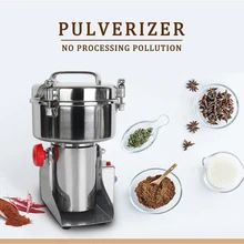 ITOP Multifunction Electric Food Grain Grinder 750g Capacity Pulverizer Machine  Chopper Soybean Automatic Milling Pulverizer