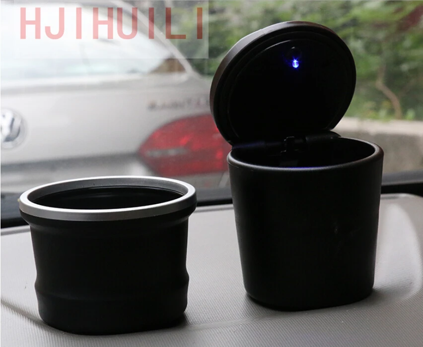 Авто Posacenere Spazzatura Stoccaggio Кубок контейнер светодиодный Luce сигары Пепельница на BMW X1