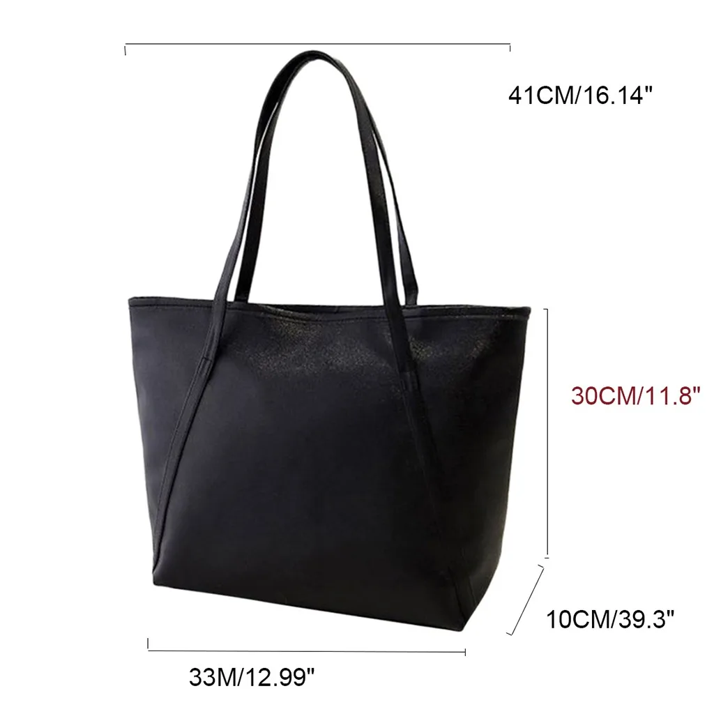 Женская однотонная сумка из искусственной кожи, сумка через плечо, Женская Большая вместительная сумка, сумки-мессенджеры, сумки через плечо, Bolso Mujer# YJ