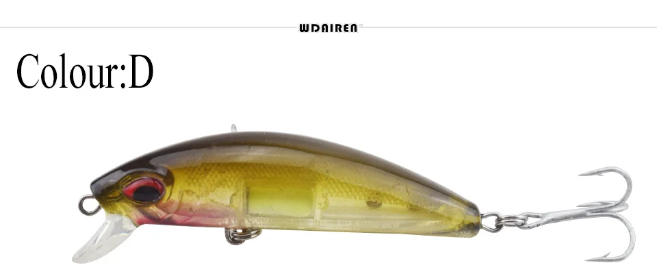1 шт. световая приманка для рыбалки 7 см 11,5 г Лазерная гольян искусственная жесткая приманка для дайвинга воблеры приманки рыболовные снасти WD-463