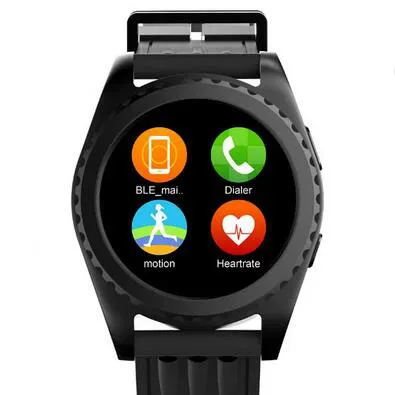 New Smart watch GS3 font b Smartwatch b font Heart rate monitor relogio Clock Fitness Tracker