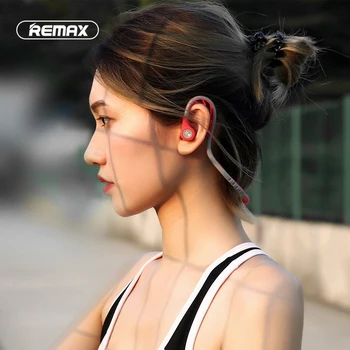 

Remax RB-S20 Wireless Bluetooth Earphone Sport Bluetooth Headest For Running /Climbing/Driving HiFi Neckband Earphone For Phone