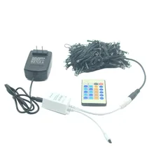 DC12V светодиодный свет шнура Водонепроницаемый пульт дистанционного управления на расстоянии до 20 м 10 м для дома и улицы на Рождество и год фестиваль Свадебная вечеринка украшения