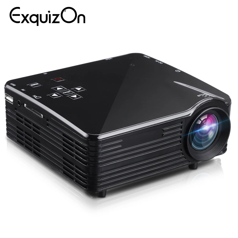 

LED1018 Mini Portable LCD Projector With HDMI USB VGA AV SD Multimedia Interfaces Support 1080P For Movie Home Cinema PK yg300