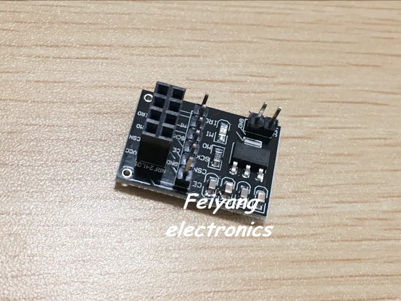 10pcs New Socket Adapter plate Board for 8Pin NRF24L01 Wireless Transceive module 51