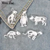 Cut Rate Brooch Badge Jewelry-Gift Acrylic-Pin Penguin Bird Animal-Skeleton Rat Friend 6-Styles 32956785918