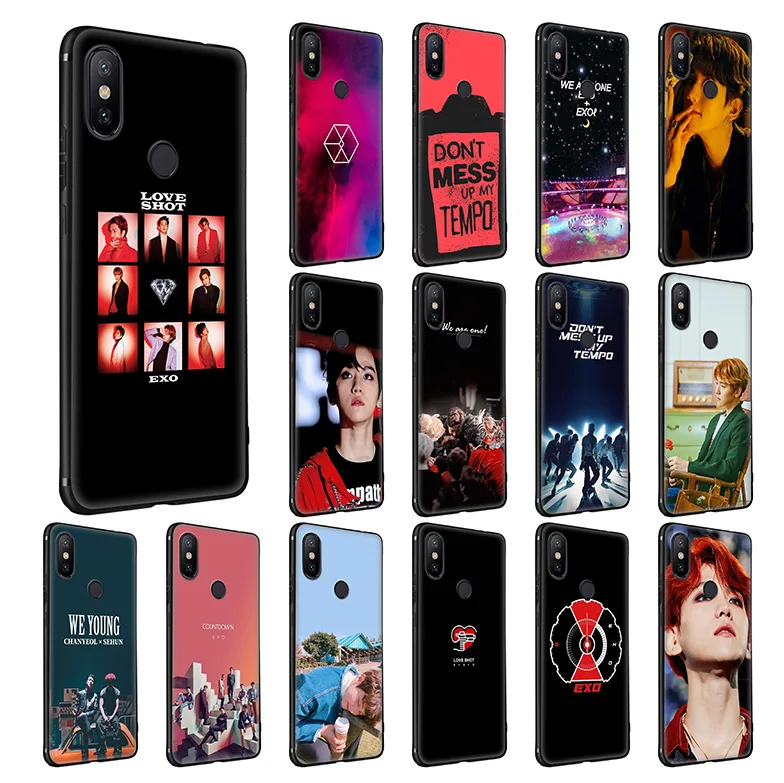 WEBBEDEPP Exo K Pop Baekhyun Мягкий силиконовый чехол для Xiaomi Redmi Note 7 6 6A 5 4 4X 4A S2 Plus Pro Lite Go |