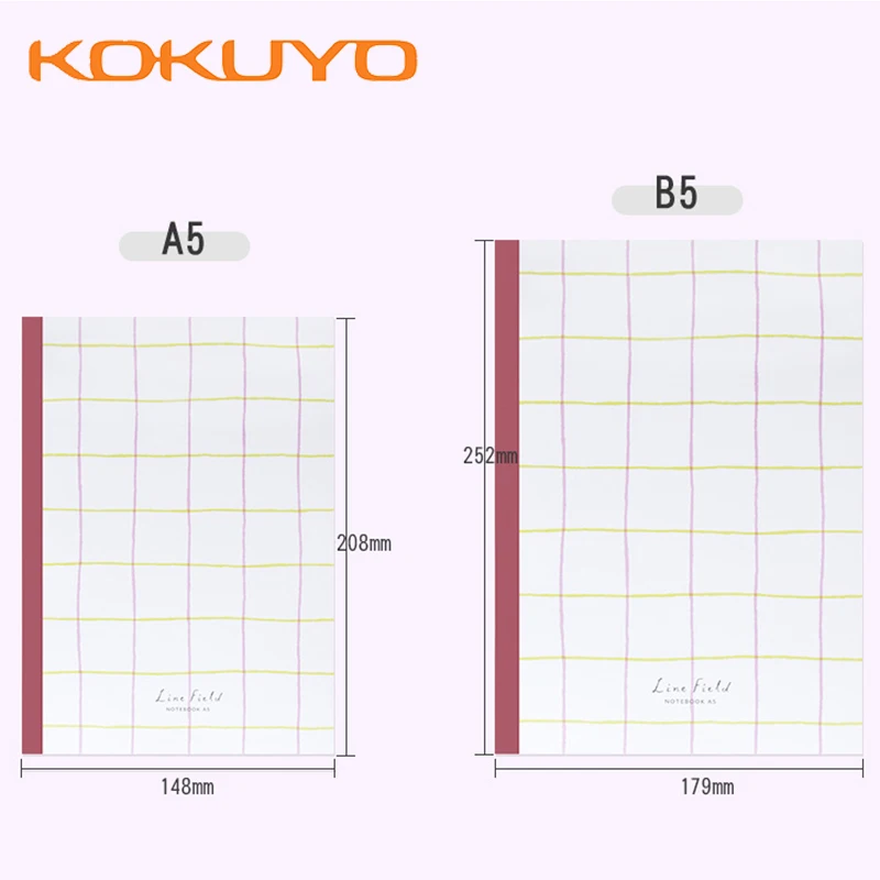 4 шт. KOKUYO чеки 5 мм блокноты А5 40 страниц для студентов, дизайн для рисования канцелярские принадлежности