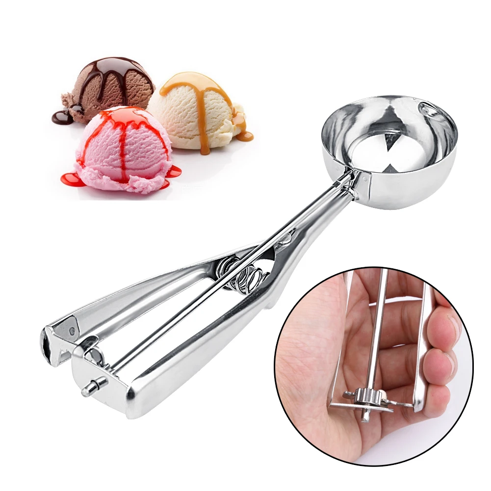 Details about Ice Cream Scoop Stainless Steel 4/6cm Mash Potato Spoon Kitchen Tool Server Food Details about Ice Cream Scoop Stainless Steel 4/6cm Mash Potato Spoon Kitchen Tool Server Food