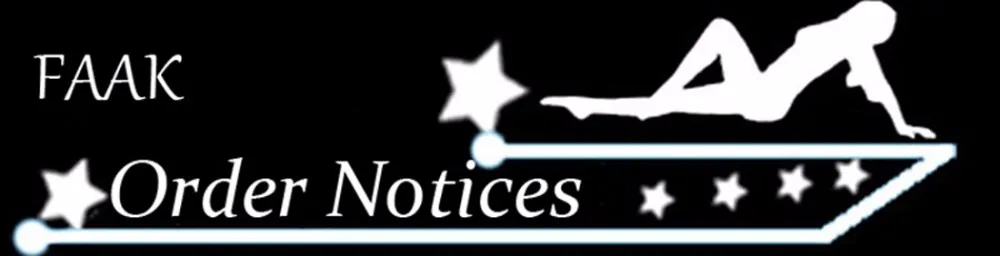 order notice
