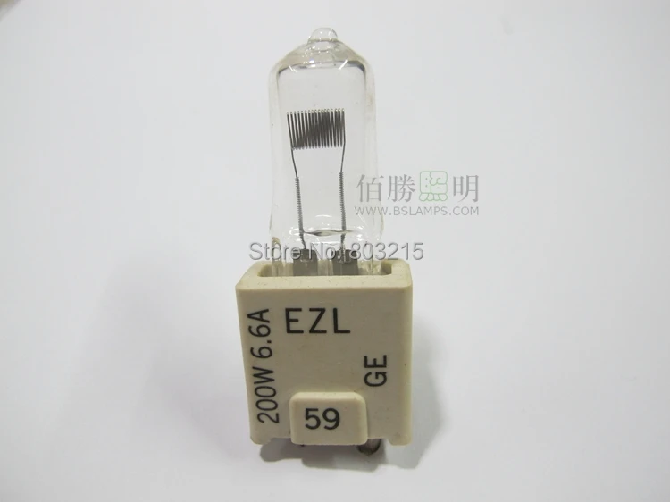 

EZL 6.6A 200W GZ9.5/GY9.5 air craft original lamp,JC Halogen lamp 6.6A200W