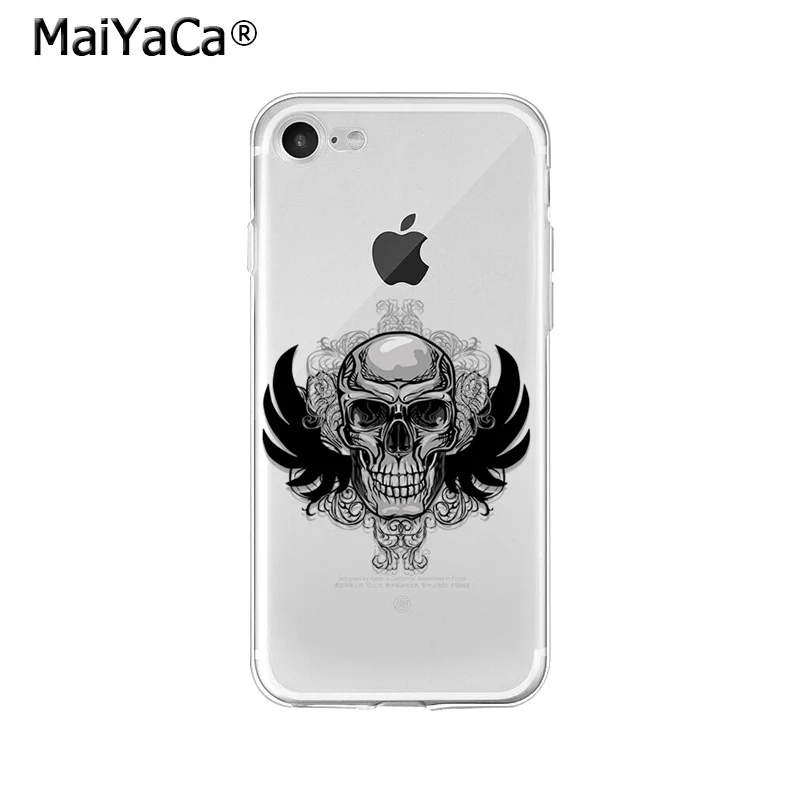 Retro Skeleton skull