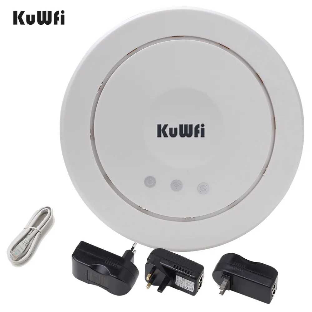 

2.4Ghz 300Mbps High Power Wifi Router Indoor Ceiling AP Wifi Signal Booster WIFI Expander Wifi Repeater PoE Adater RJ45 port