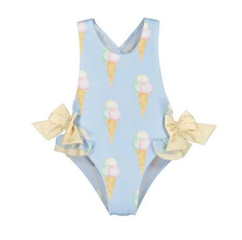 Beste Baby Meisjes Mooie Zwemmen Wear Suits Mooie Flamingo Ijs Beer Giraffe Badpakken Kind Badmode E10002