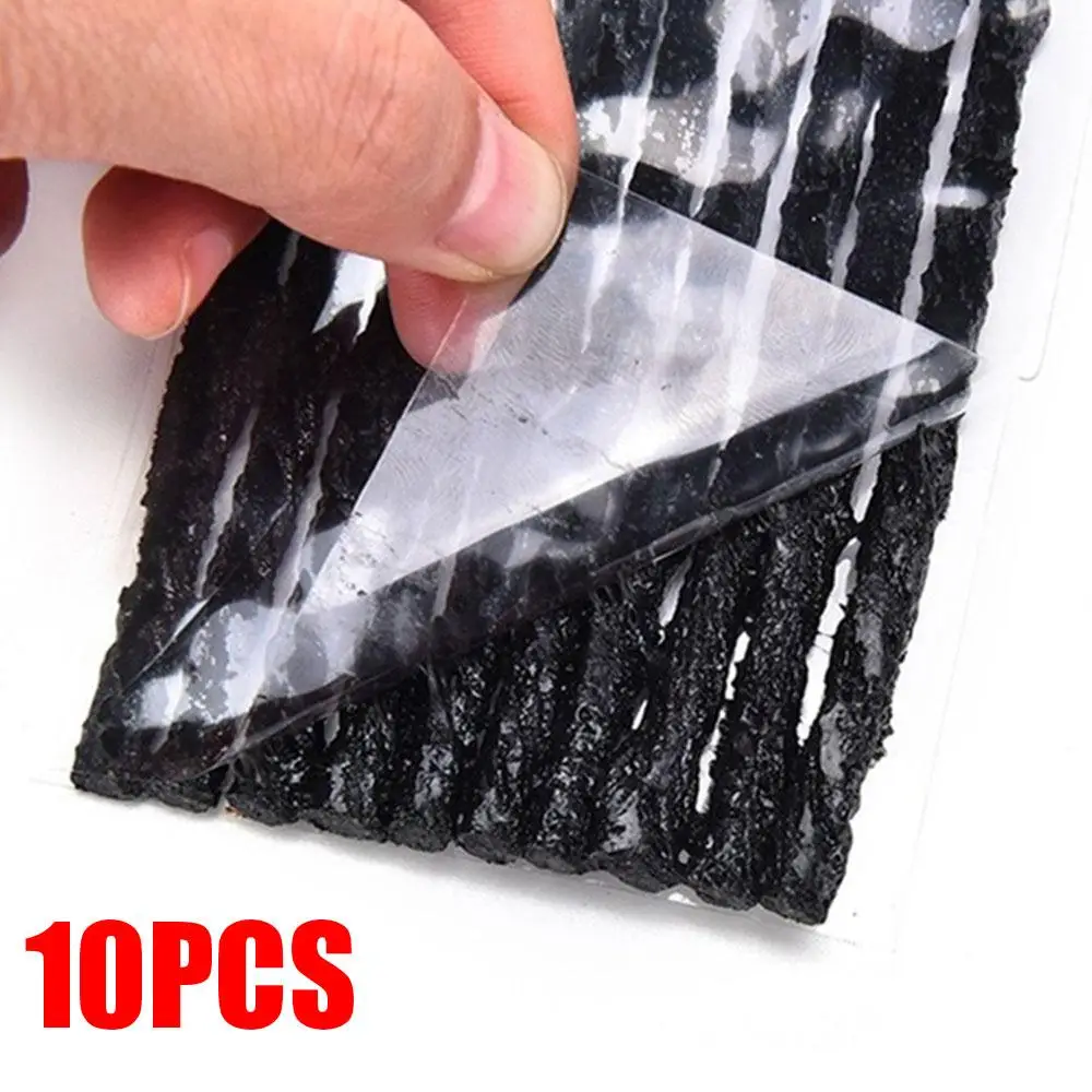 

10pcs Cars Tire Seal Strip Universal Tubeless Tire Puncture Recovery Plug Tyre Repair Vacuum Tire