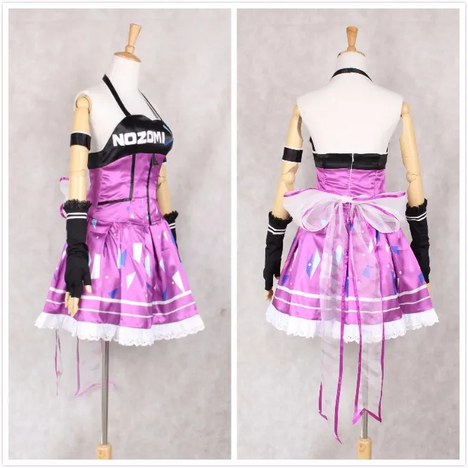 Любовь в прямом эфире Школа Idol фестиваль Тодзио Нозоми платье Косплэй костюм Tailor Made
