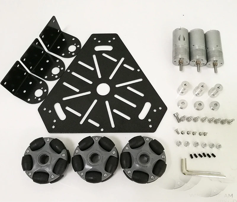 Smart-Robot-Omni-Car-Chassis-For-Arduino-Wheel-DIY-Trolley-Model-Car-Model-Graduation-Design-Small