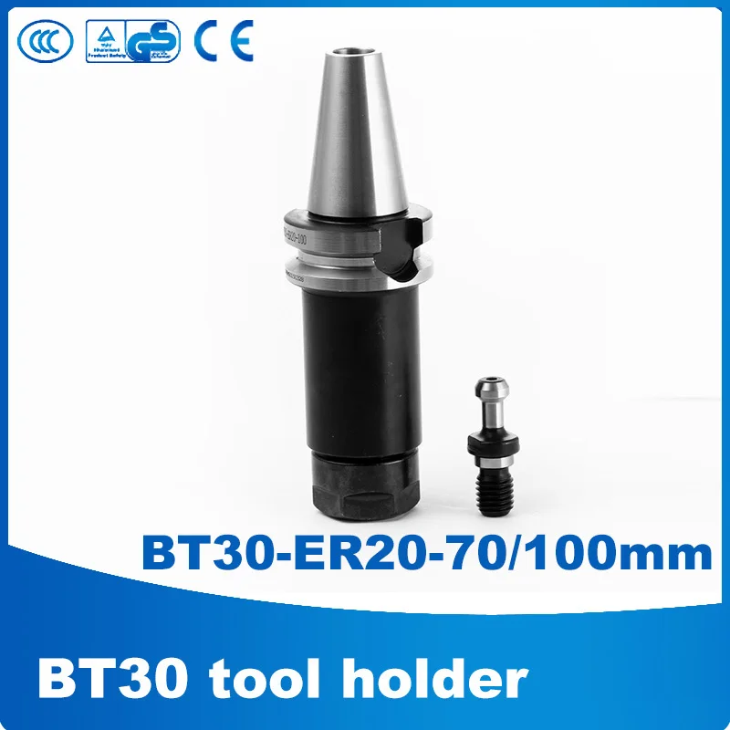 BT30 ER20 70/100 BT30 tool holder er20 collet chuck + Pull nails quick