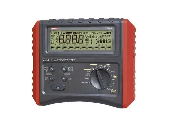 

Uni-T UT595 Voltage Resistance Loop Phase consequence impedance RCD Electrical Instrument Tester !!UT-595