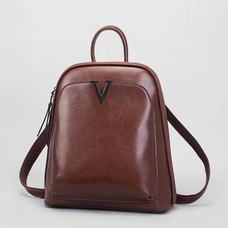 

New Fashion Woman Backpack High Quality Youth Leather Backpacks for Teenage Girls Female School Shoulder Bag Backpack mochila E