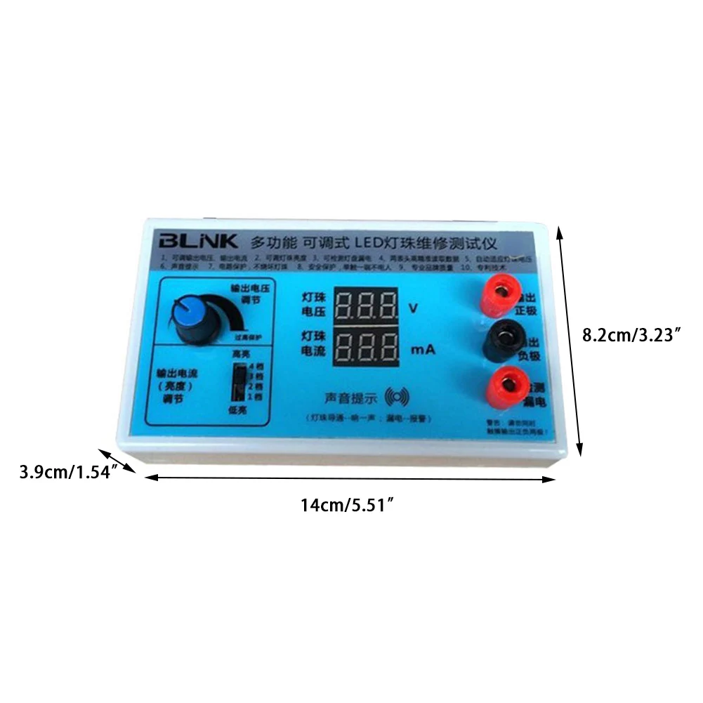 Backlight Luz Tester LCD Placa Do Grânulo Da Lâmpada