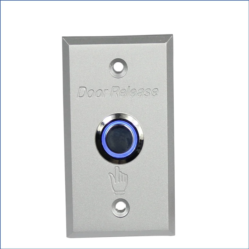 PUSH Button Aluminum Switch/Exit Button/Door release with light for