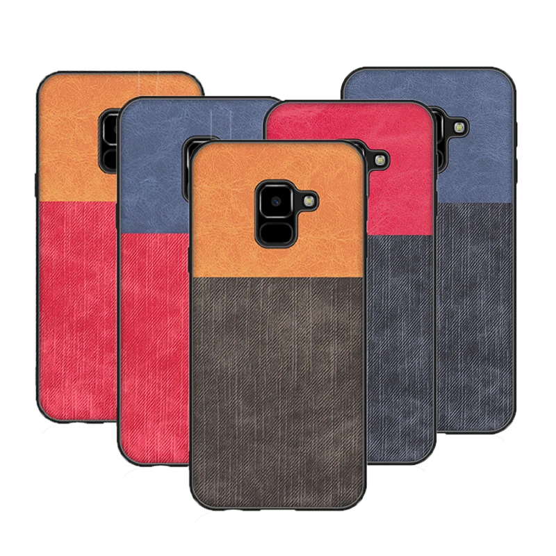 

Shockproof Fabric Case For Samsung Galaxy A3 A5 A7 2017 A6 S A8 PLUS 2018 Case For A6 A8Plus 2018 Phone Case Cover Funda Bumpe