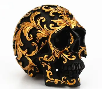 

10cm Height Resin Skull Desk Decoration Figurines Miniatures