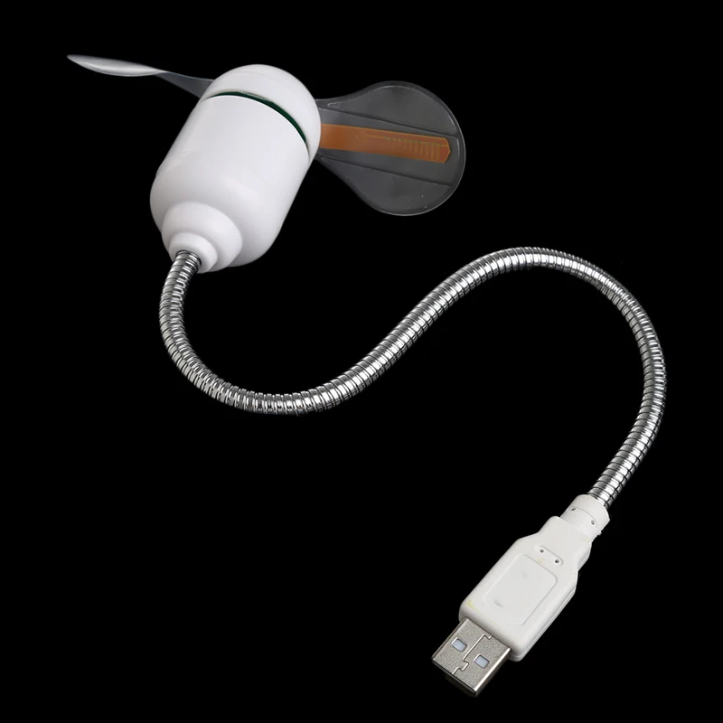 USB светодиодный гибкий фонарь Вентилятор охлаждения DIY Программа Editable сообщение для ПК ноутбук