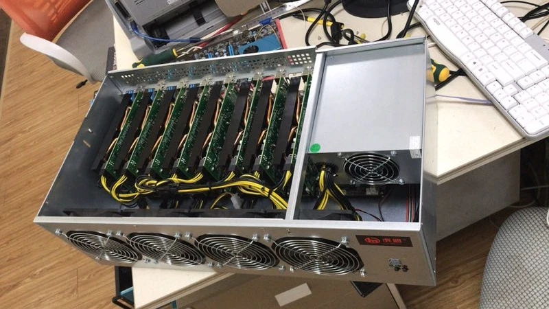 KUANGCHENG BTC IC6S Майнинг материнская плата 8 видеокарт Слоты PCI Express 8 до 16x для ETH miner и т. д. ZEC Майнер материнская плата