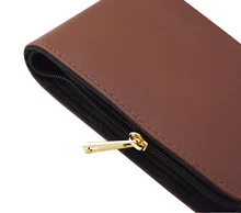 Quality Fountain Pen / Rollerball Pen Bag Pencil Case Available for 12 Pens - Coffee Leather Pen Holder / Pouch Quality Fountain Pen / Rollerball Pen Bag Pencil Case Available for 12 Pens - Coffee Leather Pen Holder / Pouch