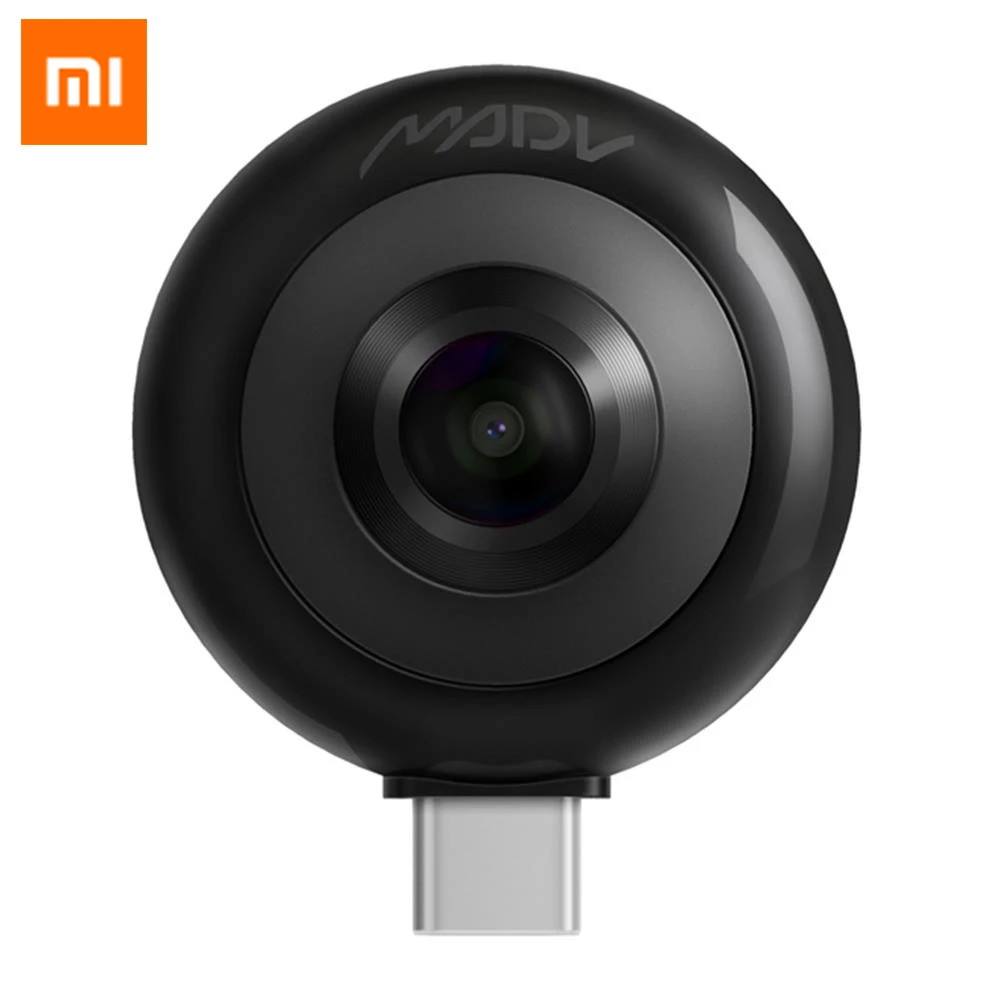 

Xiaomi MADV Mini Panoramic Camera Dual 13MP Lenses 210 Degree Wide Angle For Android