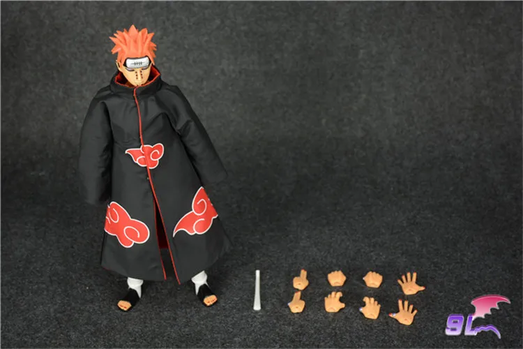 MODEL FANS NARUTO 30cm height 1/6 Akatsuki Pain action figure toy for Collection