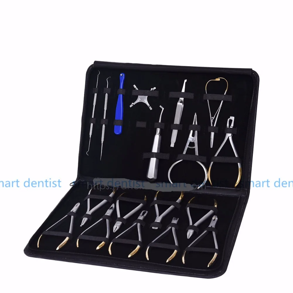 Qualidade Novidades Dental Ortodontia Instrumentos Conjunto Anel Retrátil Bracket Locator Subalong Alicates Boa 2020 8 Conjunto Anel Retrátil Bracket Locator Subalong Alicates