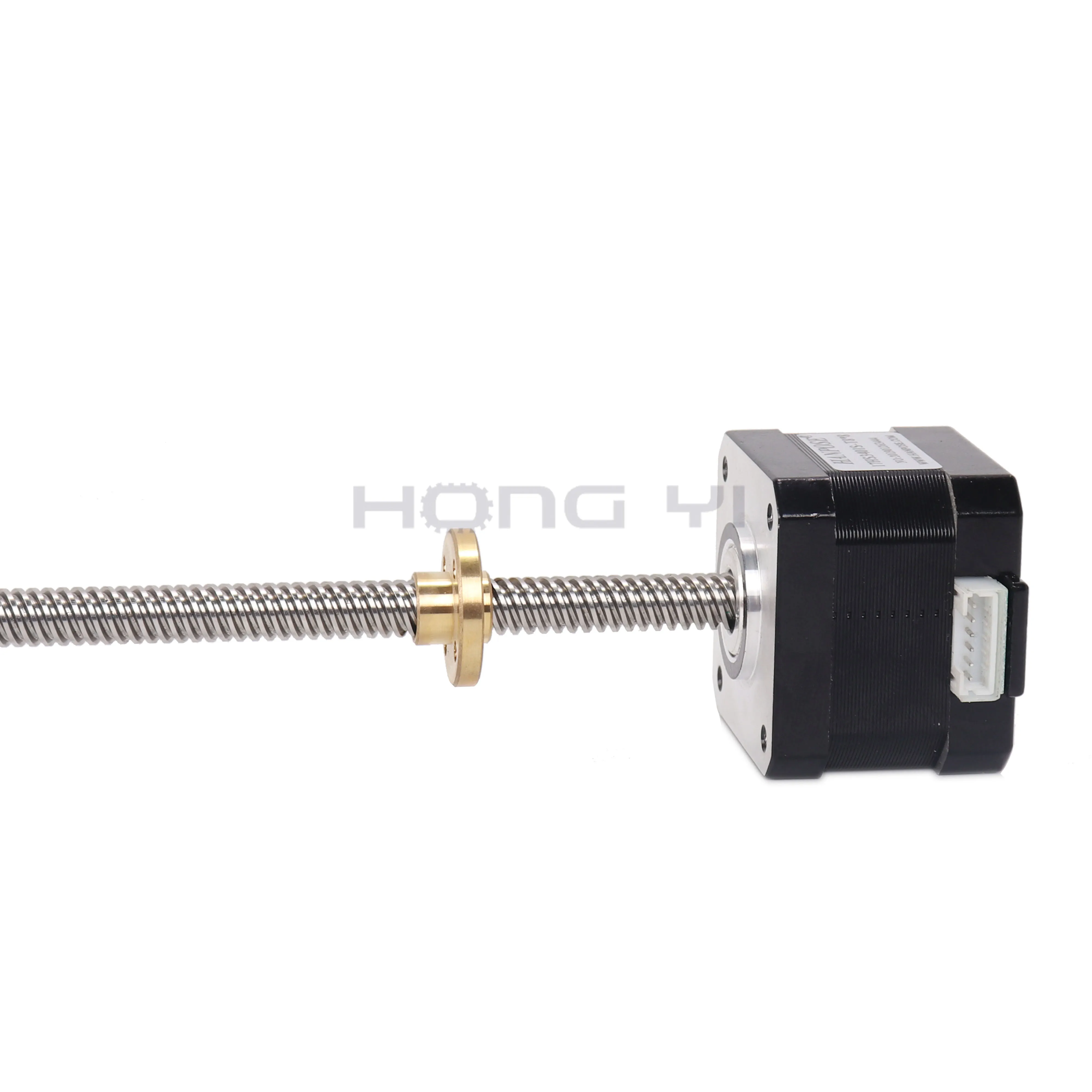 nema 17 Screw17HS3401S-T8 8 мм шаговый двигатель шаг с Латунная гайка для ce rosh iso CNC лазера и 3D принтера