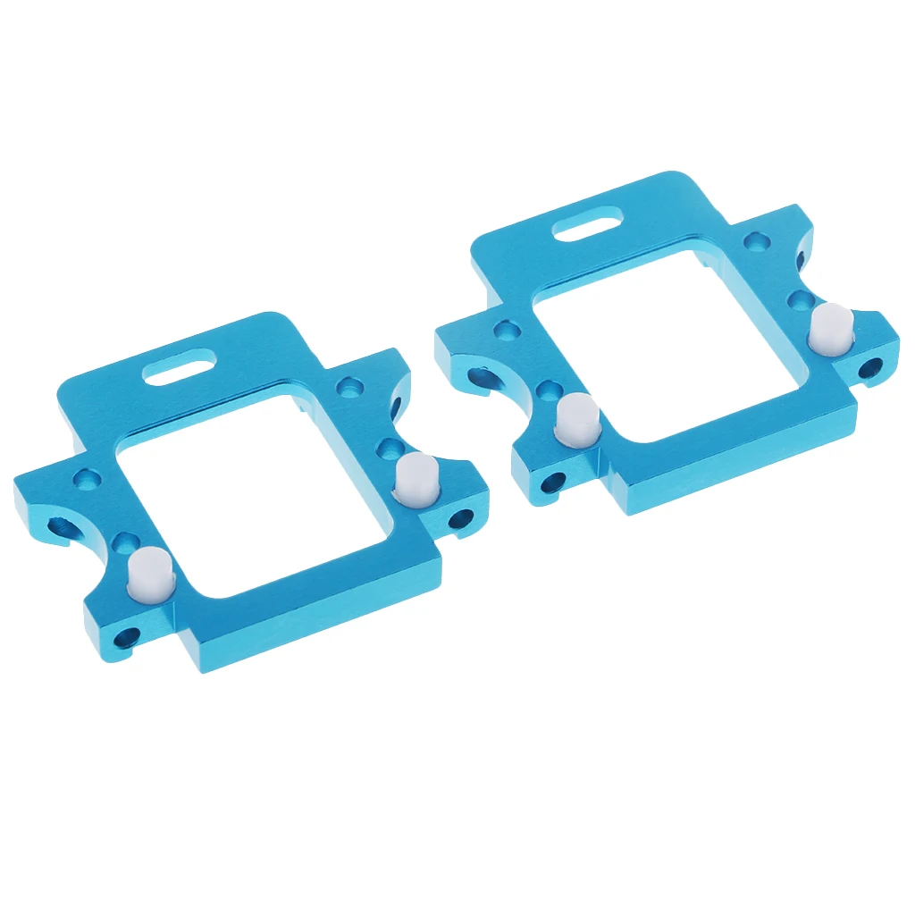 Aluminum Rear Gear Box Mount 2PC for HSP 94103 94123 94111 94107 94108 94170 RC Car Upgrade Parts