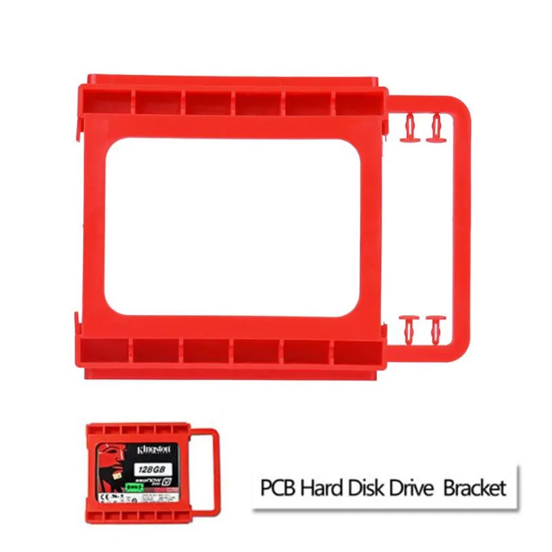 

Reliable 2.5" to 3.5" SSD to HDD Screw-less Mounting Adapter Bracket Hard Drive Holder SSD bracket