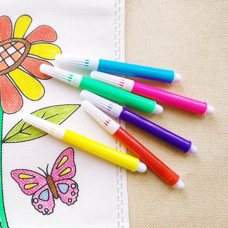 Случайный 1 шт. Дети DIY Рисование ремесло цветной мешок Дети обучения Развивающие игрушки для рисования с безопасной водой цвет ручка для детей Подарки