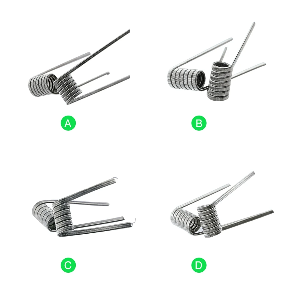 Нагревательная катушка Demon Killer 4 разных стиля для вейпа RDA Tank атомайзер Ni80 KA1