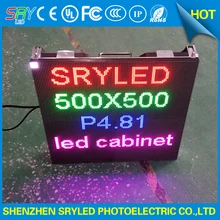 Открытый P4.81 Литья Алюминия Прокат Дисплей LED Открытый Тонкий Led Video Wall