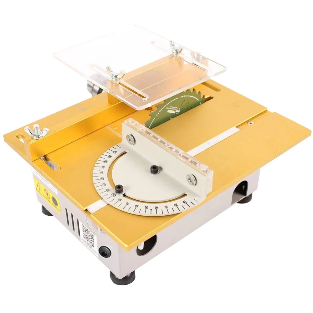 Mini Table Saw DIY Woodworking Bench Electric Chain Saw 7000RPM Angle Grinder Circular Sawing Blade Tools Cutter Slicing Machine