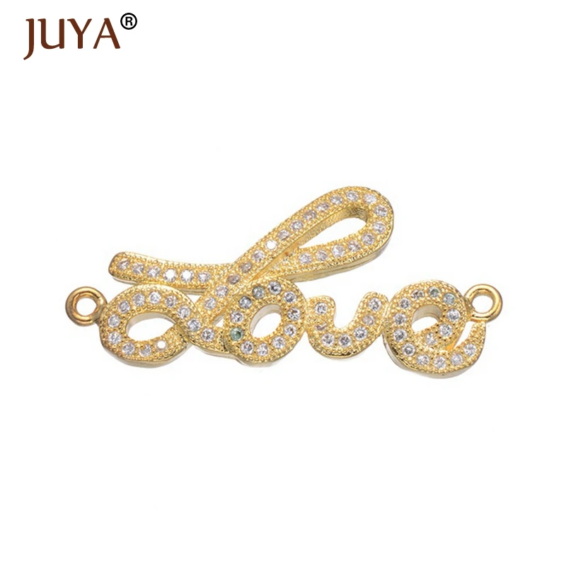 connecteurs-pour-la-fabrication-de-bijoux-2017-Jewelry-Accessories-Three-Colors-Love-Letter-Charms-Micro-Pave