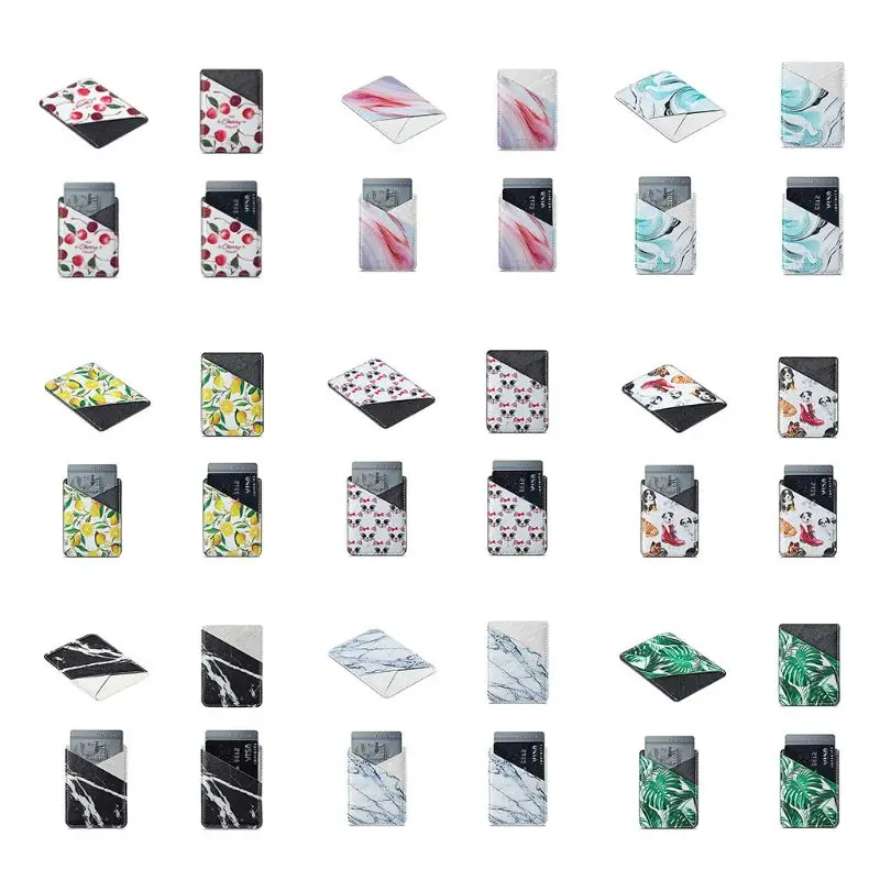 

Universal Wallet Credit Card Sticker Adhesive Holder Case Back Cover For Phone