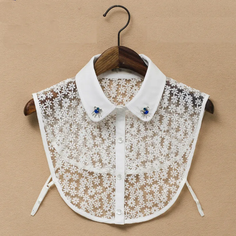 sweater with collar and tie