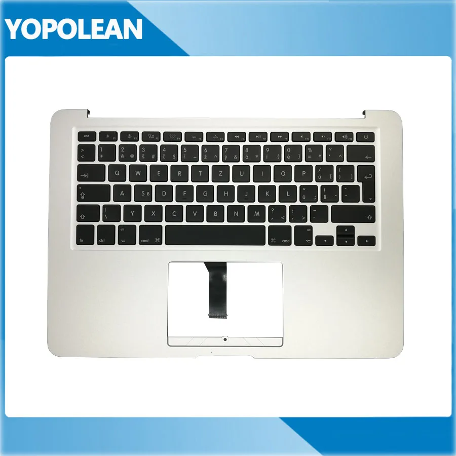 CZ czerh Стандартный верхней крышке Palmrest+ клавиатура+ Подсветка для Macbook Air 1" A1466 2013