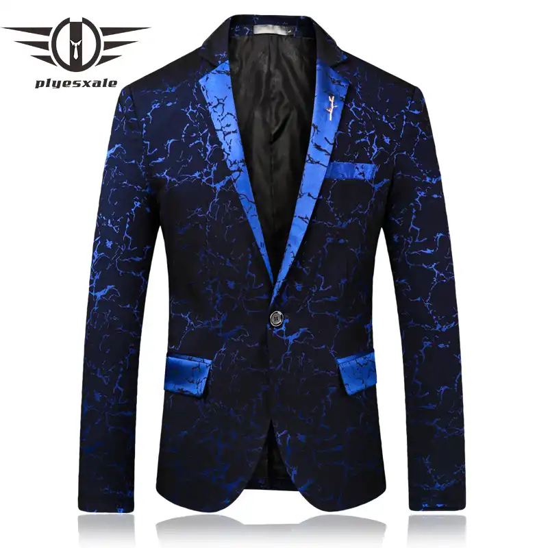 Azaro Uomo Mens Knit Casual Blazer Jacket Black White Maroon Navy Fashion