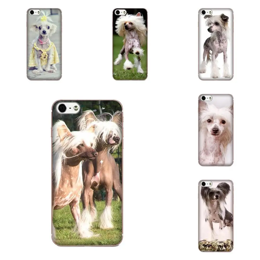 

For Xiaomi Mi3 Mi4 Mi4C Mi4i Mi5 Mi 5S 5X 6 6X A1 Max Mix 2 Note 3 4 Soft Protective Dog Of Breed Chinese Crested